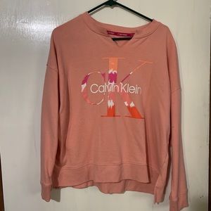 Calvin Klein pink sweater
